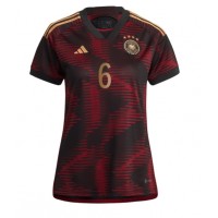 Tyskland Joshua Kimmich #6 Bortatröja Dam VM 2022 Kortärmad